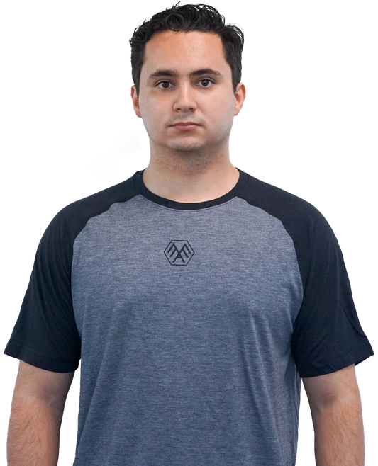 Tri-Blend Wicking Raglan Tee